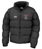 City St George's University Black Puffer Jacket – RS181