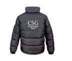 City St George's University Black Puffer Jacket – RS181