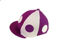 Cleveland PC Silk Purple/White with button