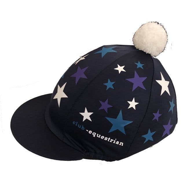 Club Equestrian Navy Hat Silk