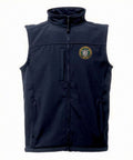 Cotswold Sheep Society Unisex Navy Flux Softshell Bodywarmer