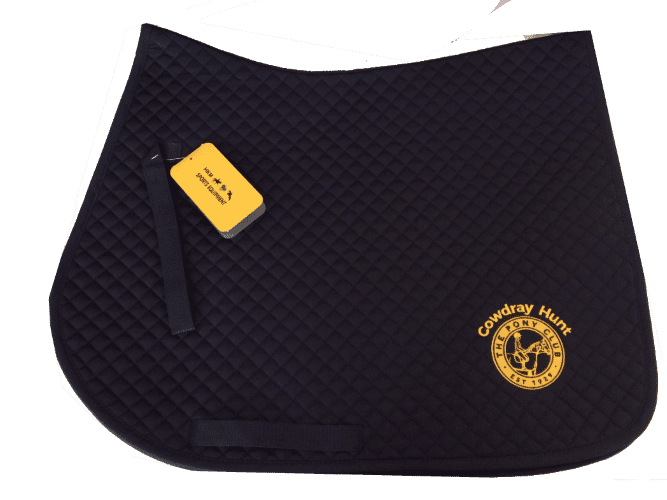Cowdray Pony Club Navy Saddlecloth