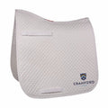Cranford School Embroidered Dressage white saddlecloth