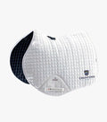 Cranford School embroidered white Premier Equine Close Contact Saddlecloths