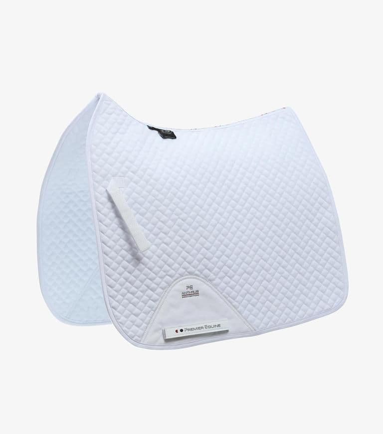 Craven Premier Equine White Dressage Saddlecloths