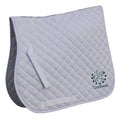 Cropthorne and Evesham Vale Riding Club White Saddlecloth