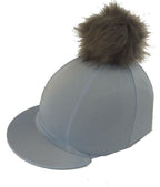 Custom Hat Silk with Faux Fur Pom Pom