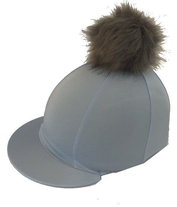 Custom Hat Silk with Faux Fur Pom Pom