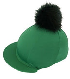 Custom Hat Silk with Faux Fur Pom Pom