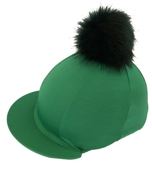 Custom Hat Silk with Faux Fur Pom Pom