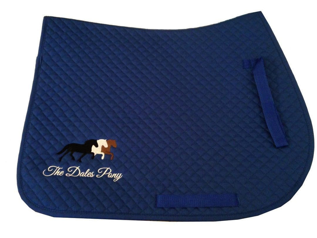 Dales pony embroidered Saddlecloths