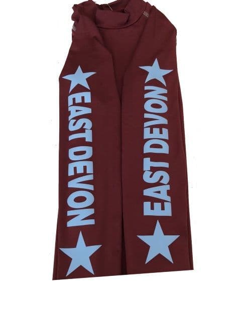 East Devon Hunt PC Children's Burgundy Base Layers