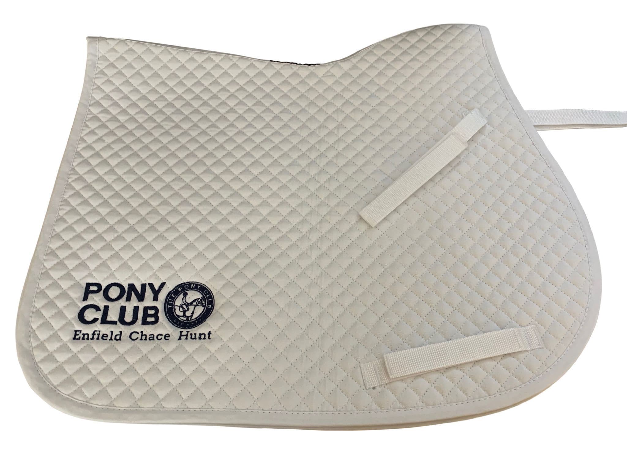 Enfield Chace Hunt GP White Saddlecloths