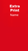 Extra Cost for Name or Colour