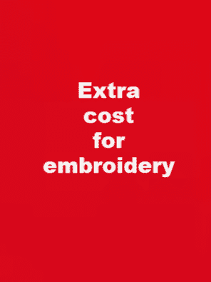 Extra for embroidery