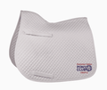 Featherbed White GP Saddlecloth