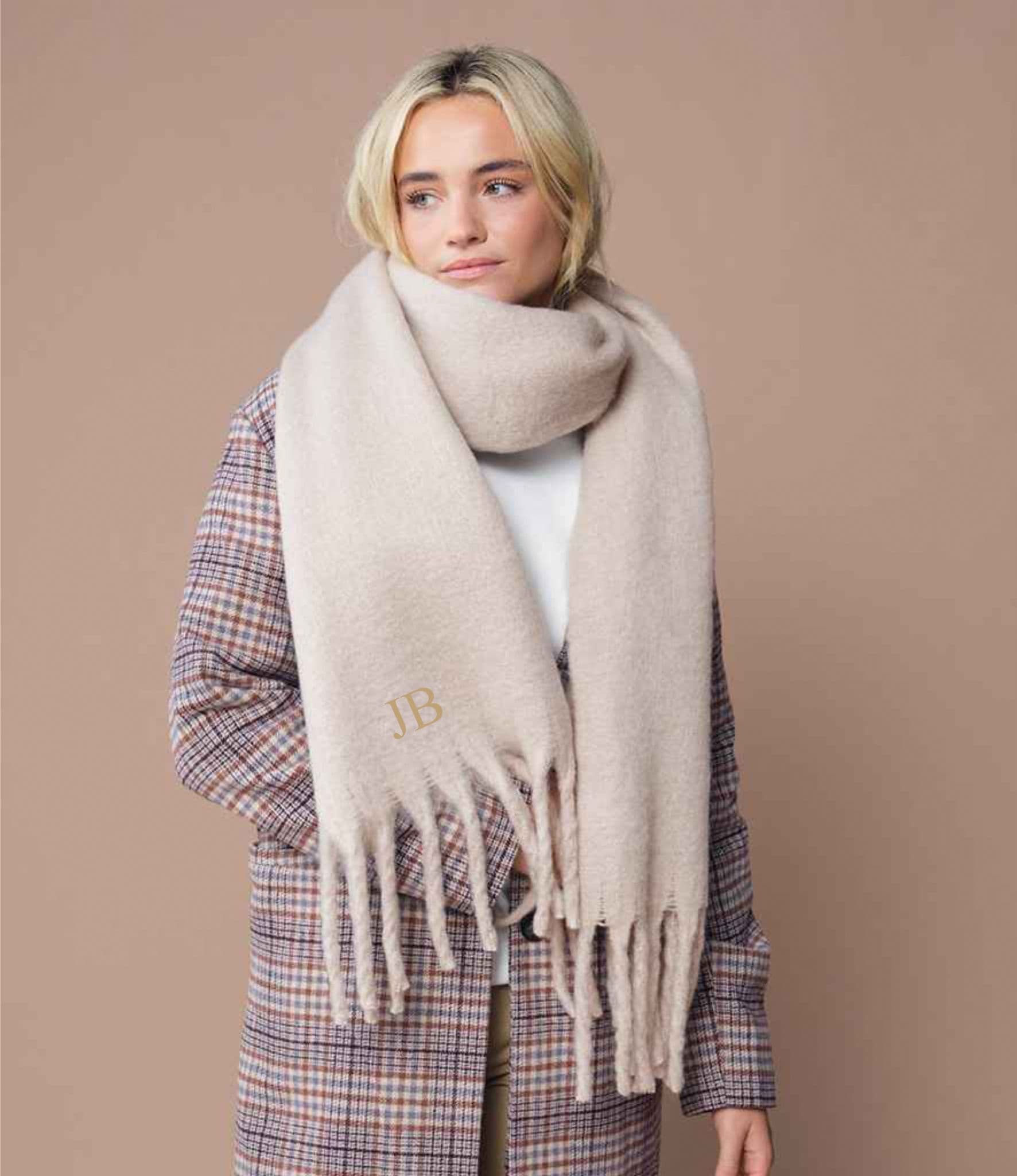 Fluffy Scarf Personalisation Available
