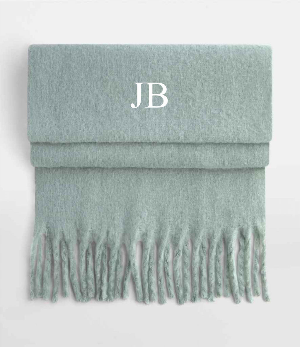 Fluffy Scarf Personalisation Available