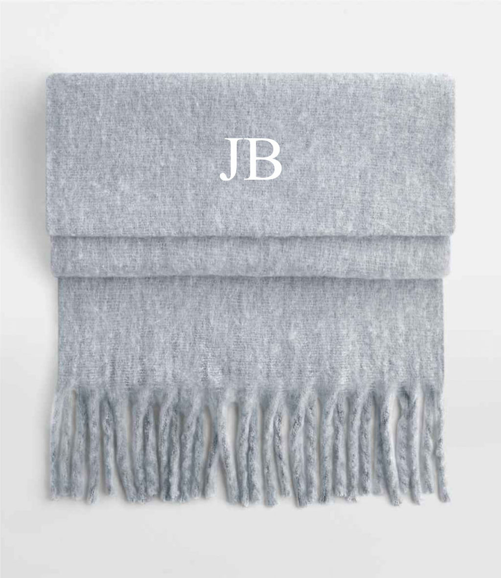 Fluffy Scarf Personalisation Available