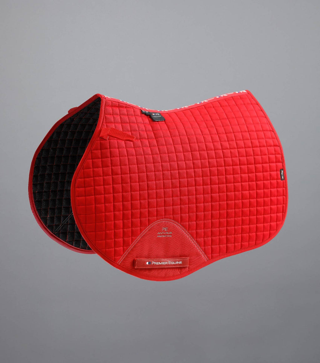 Full Premier Equine Close Contact Cotton GP/Jump Square Optional Embroidery