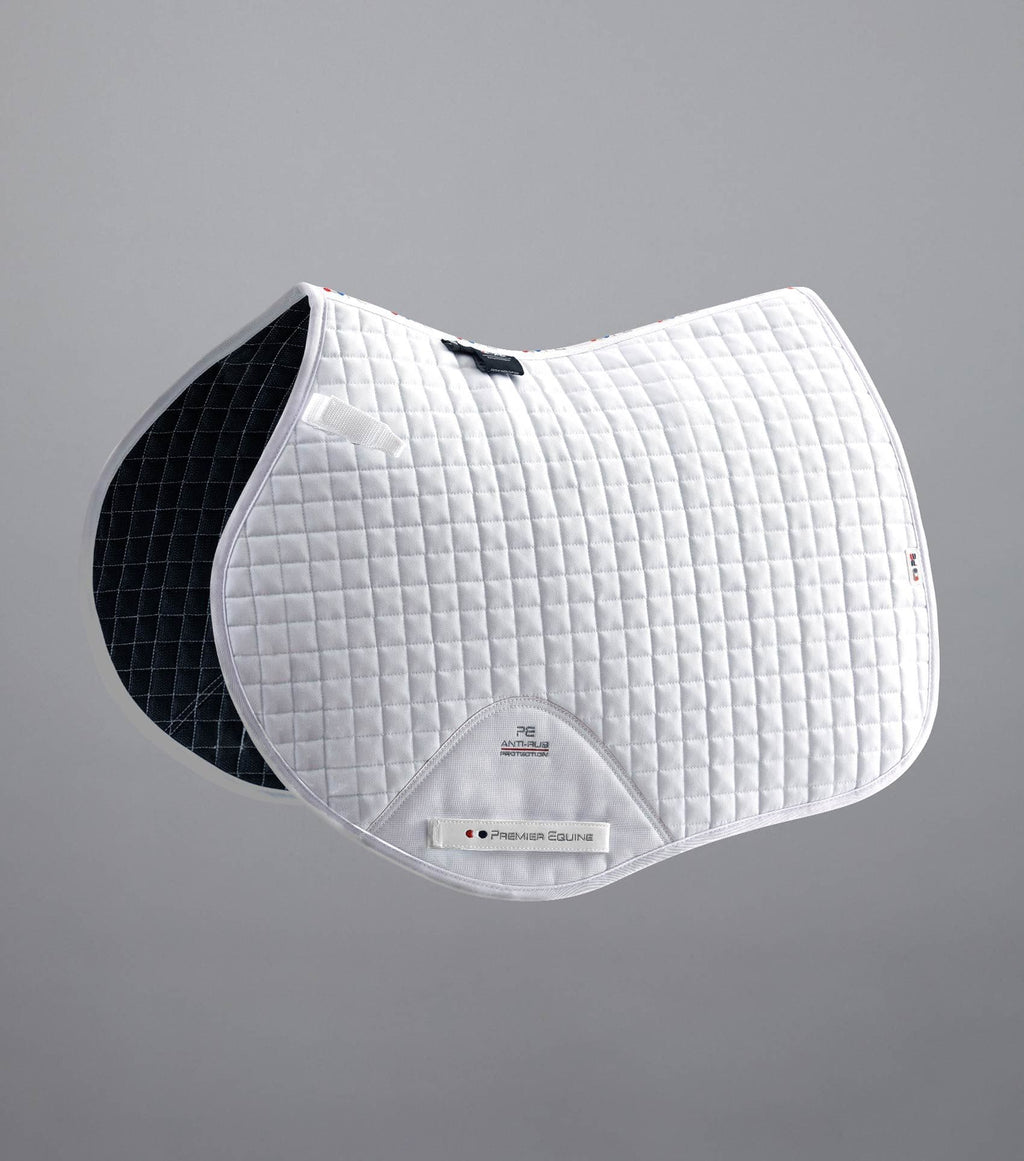 Full Premier Equine Close Contact Cotton GP/Jump Square Optional Embroidery