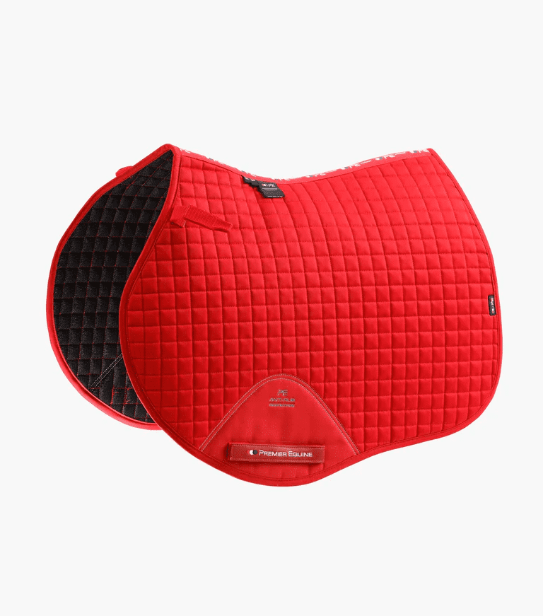 Full Premier Equine Close Contact Cotton GP/Jump Square Optional Embroidery