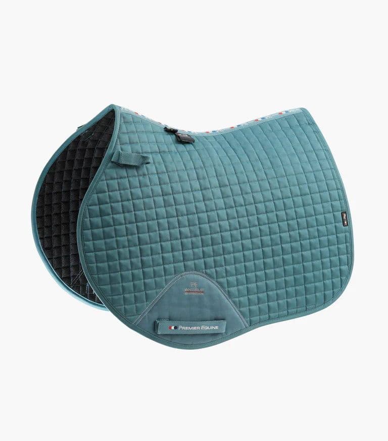 Full Premier Equine Close Contact Cotton GP/Jump Square Optional Embroidery