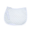 Gallop White Quilted Saddle Pad – PONY/COB