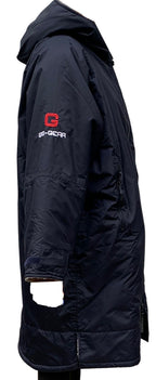 GGGear Weatherproof Warm Long Fleece Lined Winter Coat/Robe