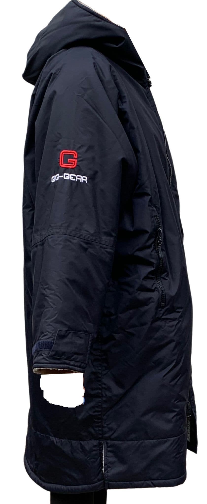 GGGear Weatherproof Warm Long Fleece Lined Winter Coat/Robe