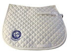 Glaisdale White GP Saddlecloth