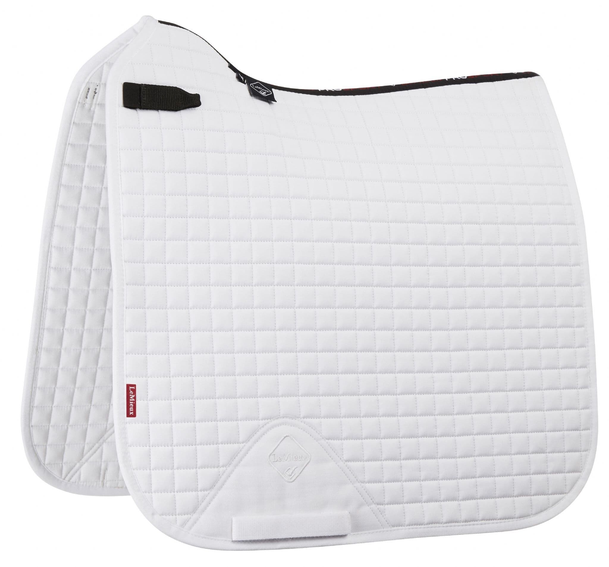 Guildford High School embroidered White Le Meiux Dressage Saddlecloths