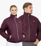 Gwernyfed High School Premier Equine Pro Rider Unisex Waterproof Riding Jacket, Wine
