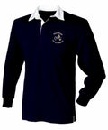 Halstead YF Farmers Navy Long Sleeved Rugby Shirt