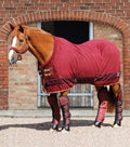 Harrogate Grammar School Premier Equine Buster Fleece Cooler Rug – Continental Edition, Burgundy