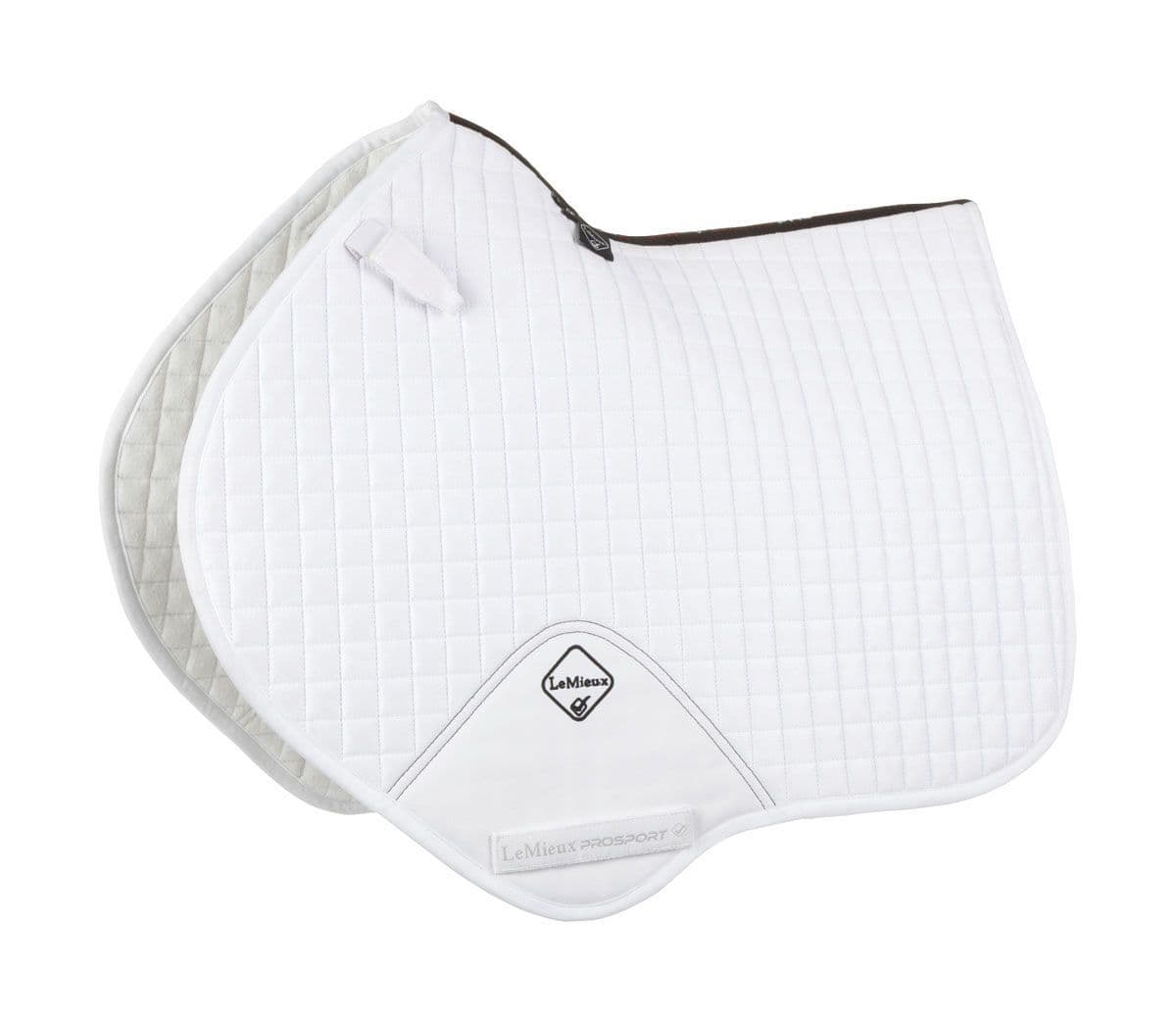 HCTG Le Mieux white Close Contact Saddlecloths