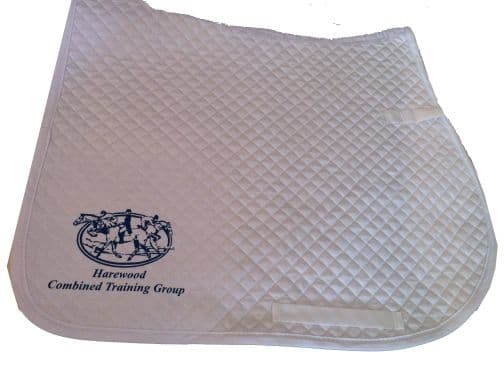HCTG White General Purpose Saddlecloths