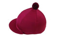 Hummersknott Burgundy/Baby Blue Lycra Hat Silk