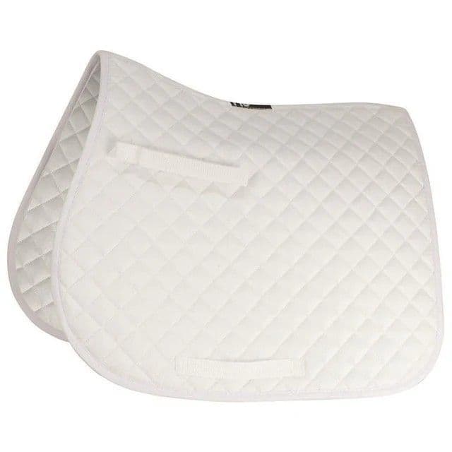 HySPEED White Showjump Saddle Pad – PONY