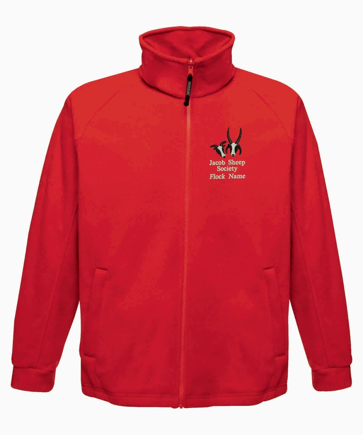 Jacob Sheep Society Adults fleece jacket RG122