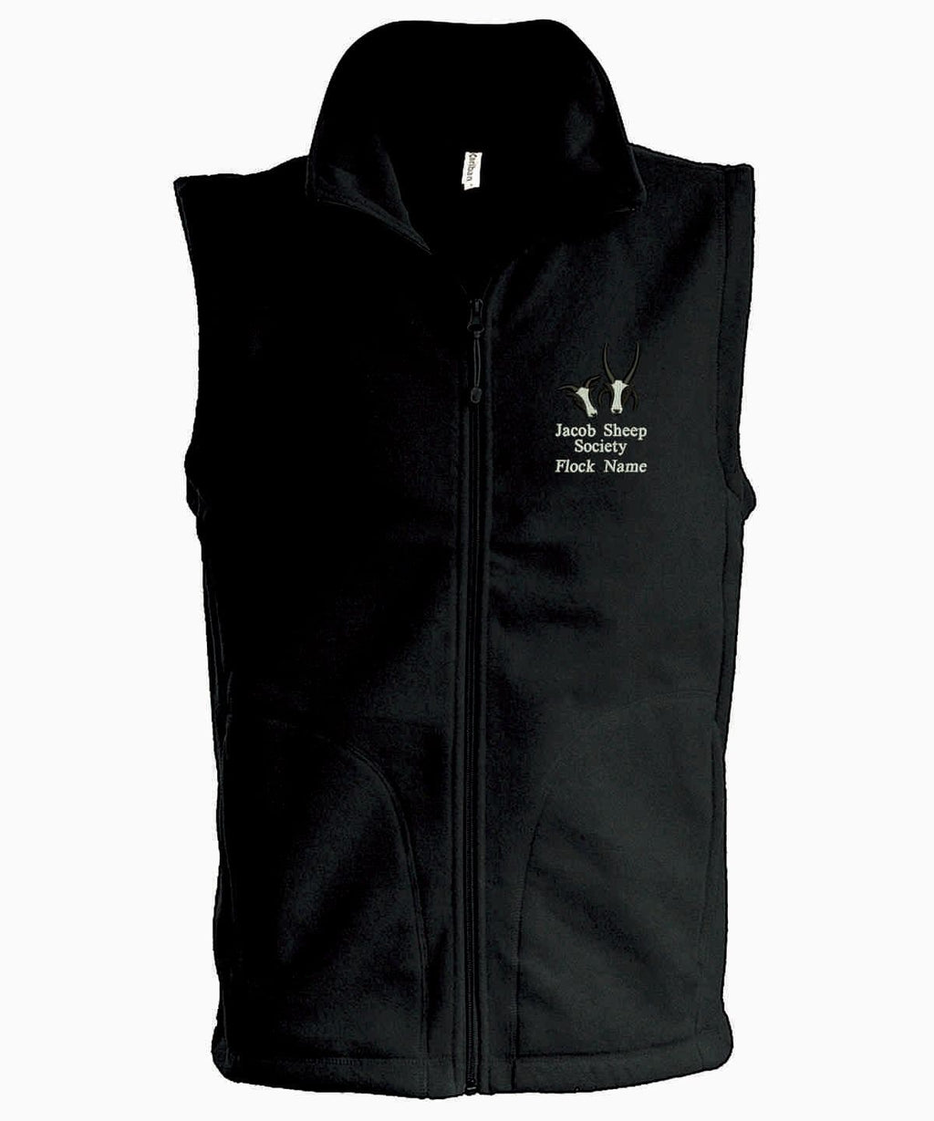 Jacob Sheep Society Fleece Bodywarmer K913