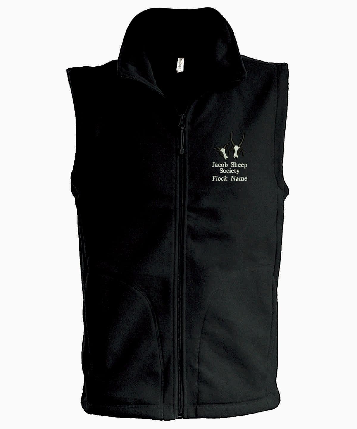 Jacob Sheep Society Fleece Bodywarmer K913