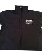 Junior Strathblane Navy Classic Softshell 3 layer jacket.