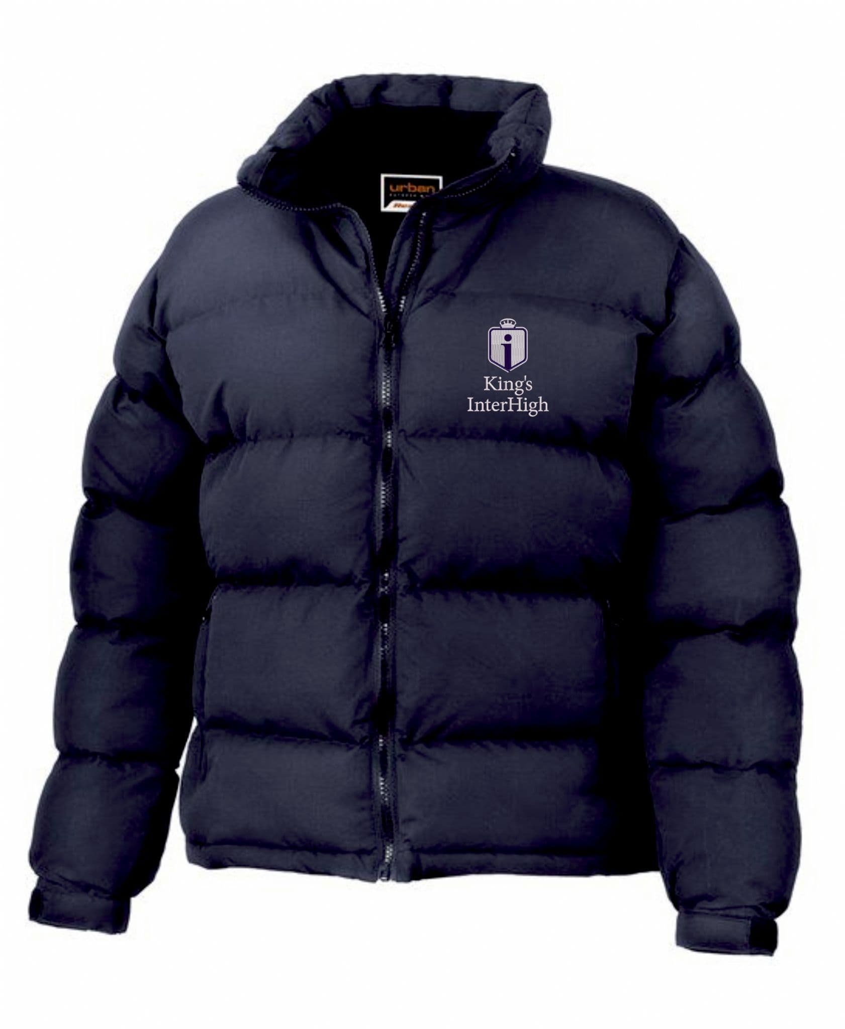 Kings Inter-High Navy Puffa Jacket – RS181