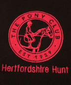 Ladies black soft shell jacket Herts Hunt PC R121f