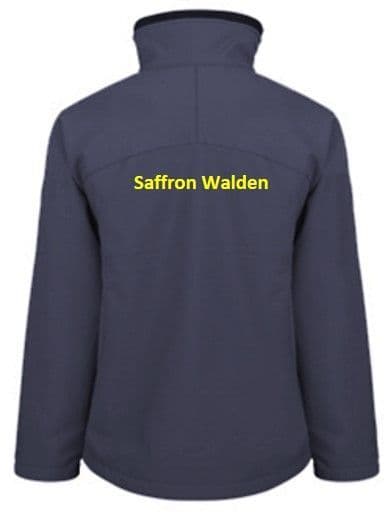 Ladies CLUB navy soft shell jacket SWDRC