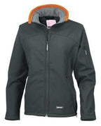 Ladies CLUB navy soft shell jacket SWDRC