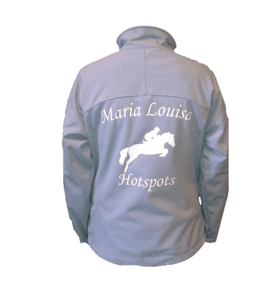 Ladies CLUB navy soft shell jacket SWDRC