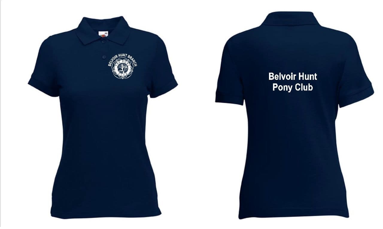 Ladies Fit Belvoir Polo Shirt – Navy UC106