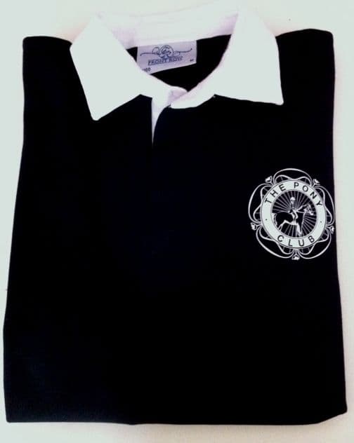 Ladies Fit Bramham Moor Black Rugby Shirts